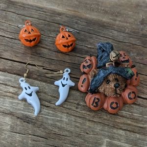 Halloween lot of jewelry.